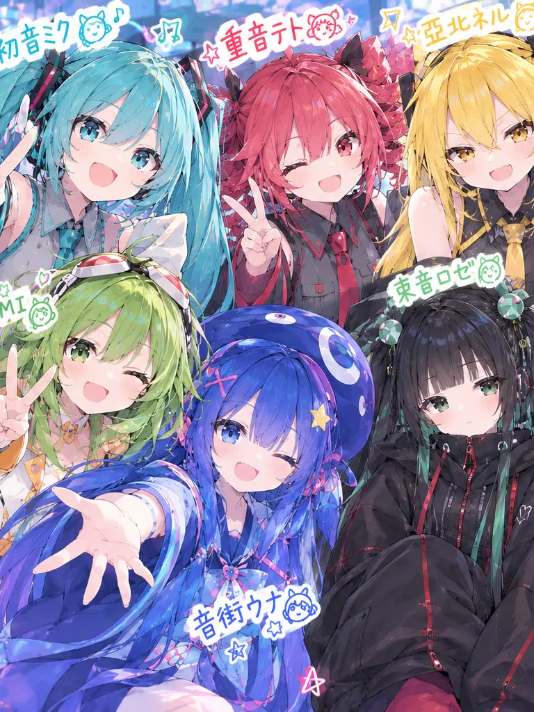 yuka0.1의 # VOCALOID STARS