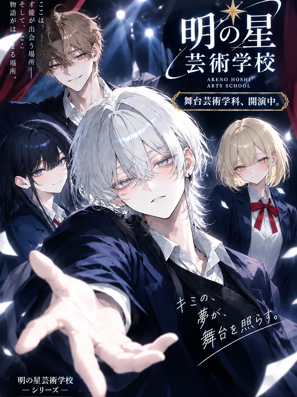 Re_to의 明の星芸術学校  舞台芸術学科、開演中。