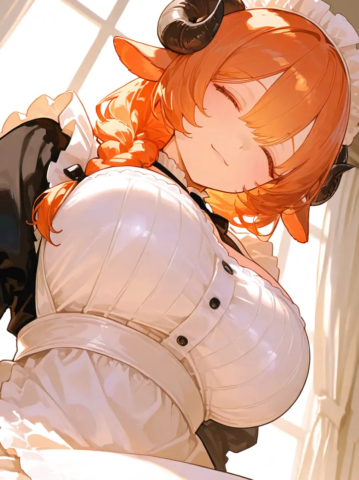 heartful_talk의 大型獣人メイドは主人離れできない