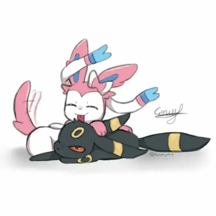 WearyPlug4537의 Sylveon x Umbreon