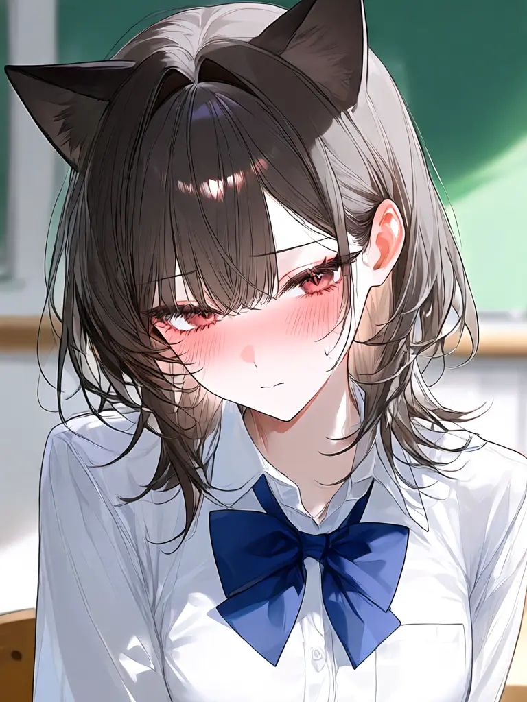 Onigiri0141naaa의 幼馴染に猫耳つけてやった！