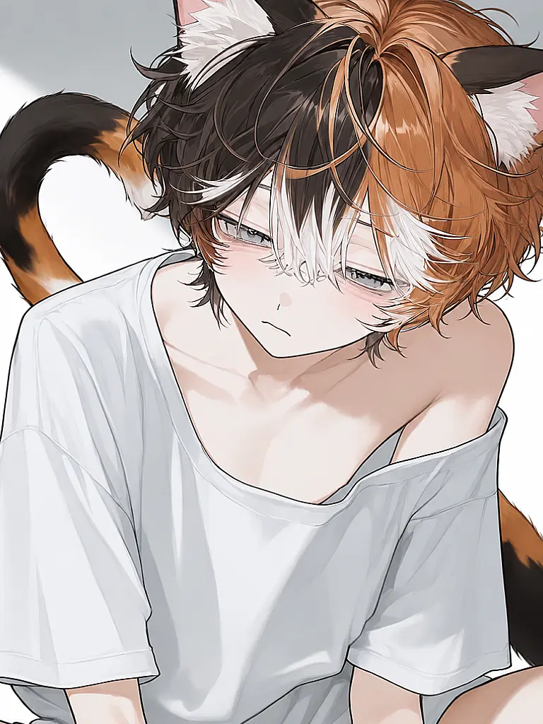 Zeta-w-의 三毛猫♂拾いました。