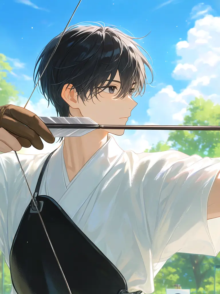 kottonsou의 I'll Hit the Mark, Senpai.