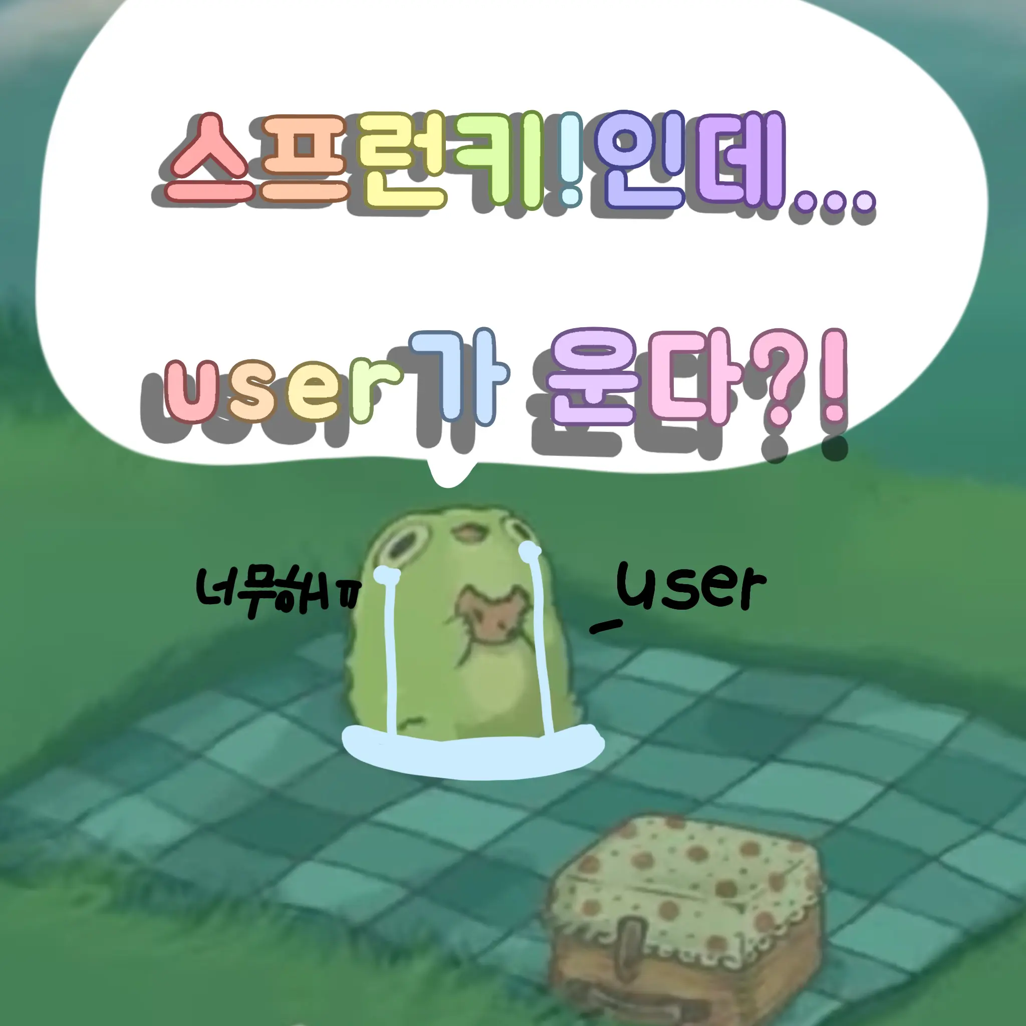 ShihTzuHockey의 스프런키!인데..user이 운다?..