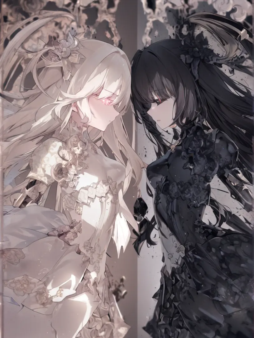 DeadRoadDAWN의 白い黒と黒い白