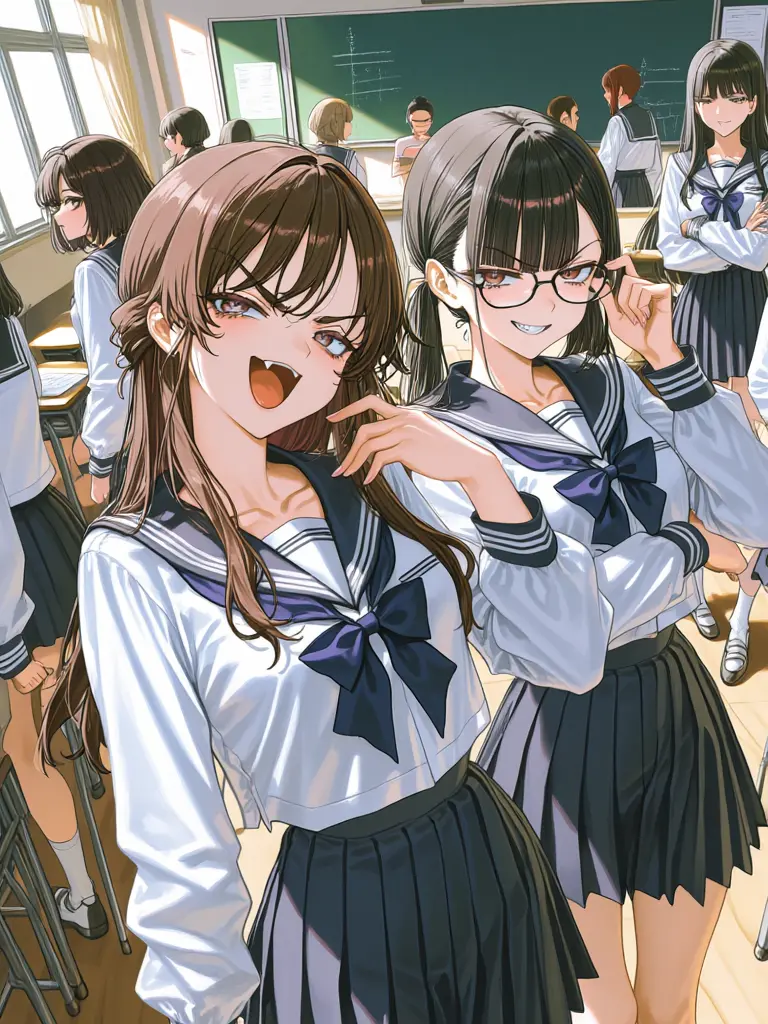 CNC9999의 小馬鹿にしてくる学校
