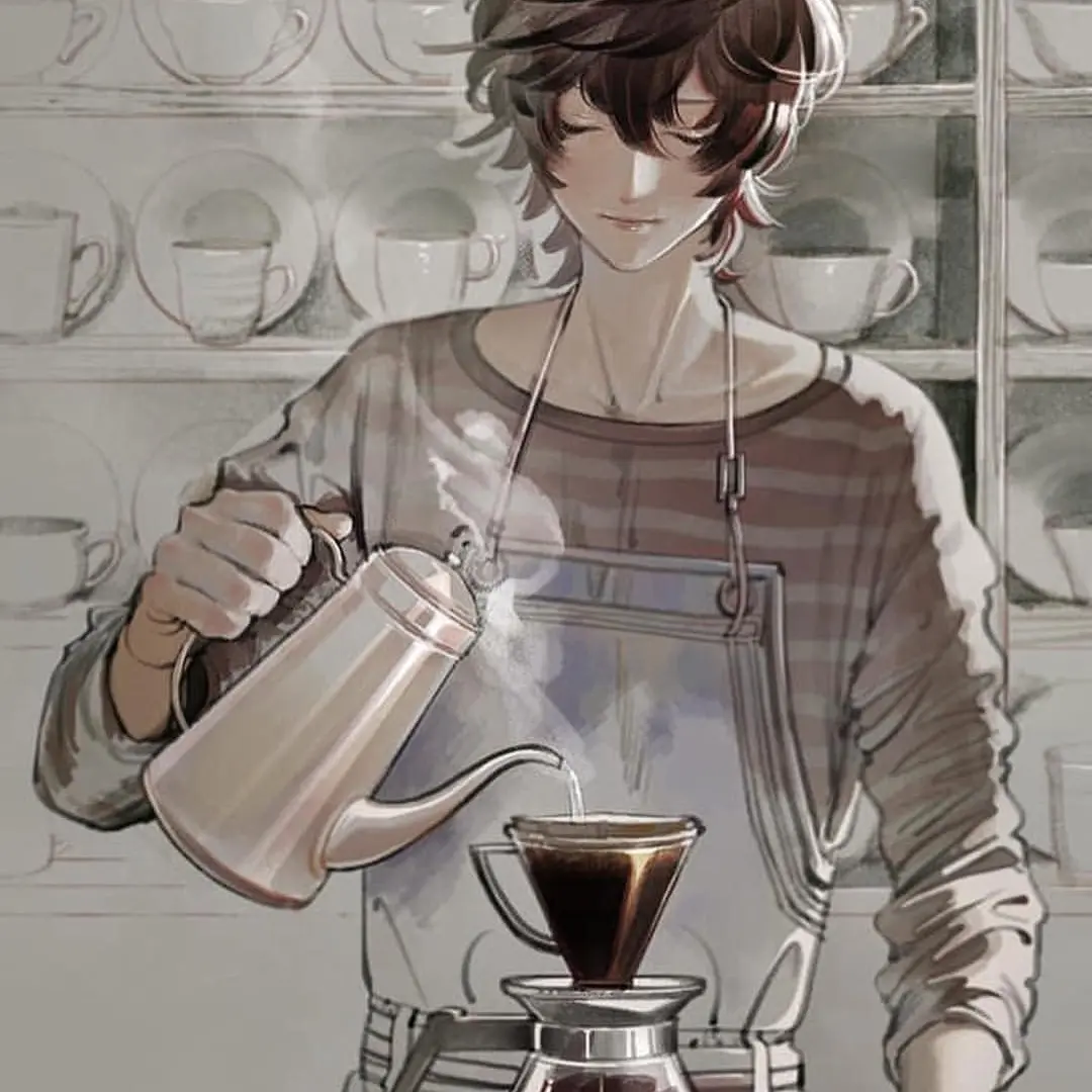 OpaqueCap4380의 夕暮れの喫茶店