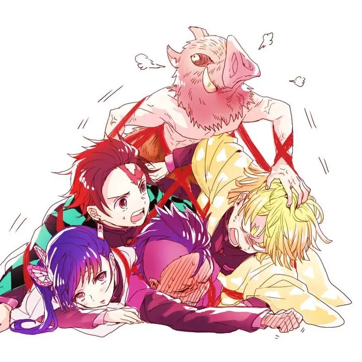 A_MI의 かまぼこ隊とカナヲ＆玄弥