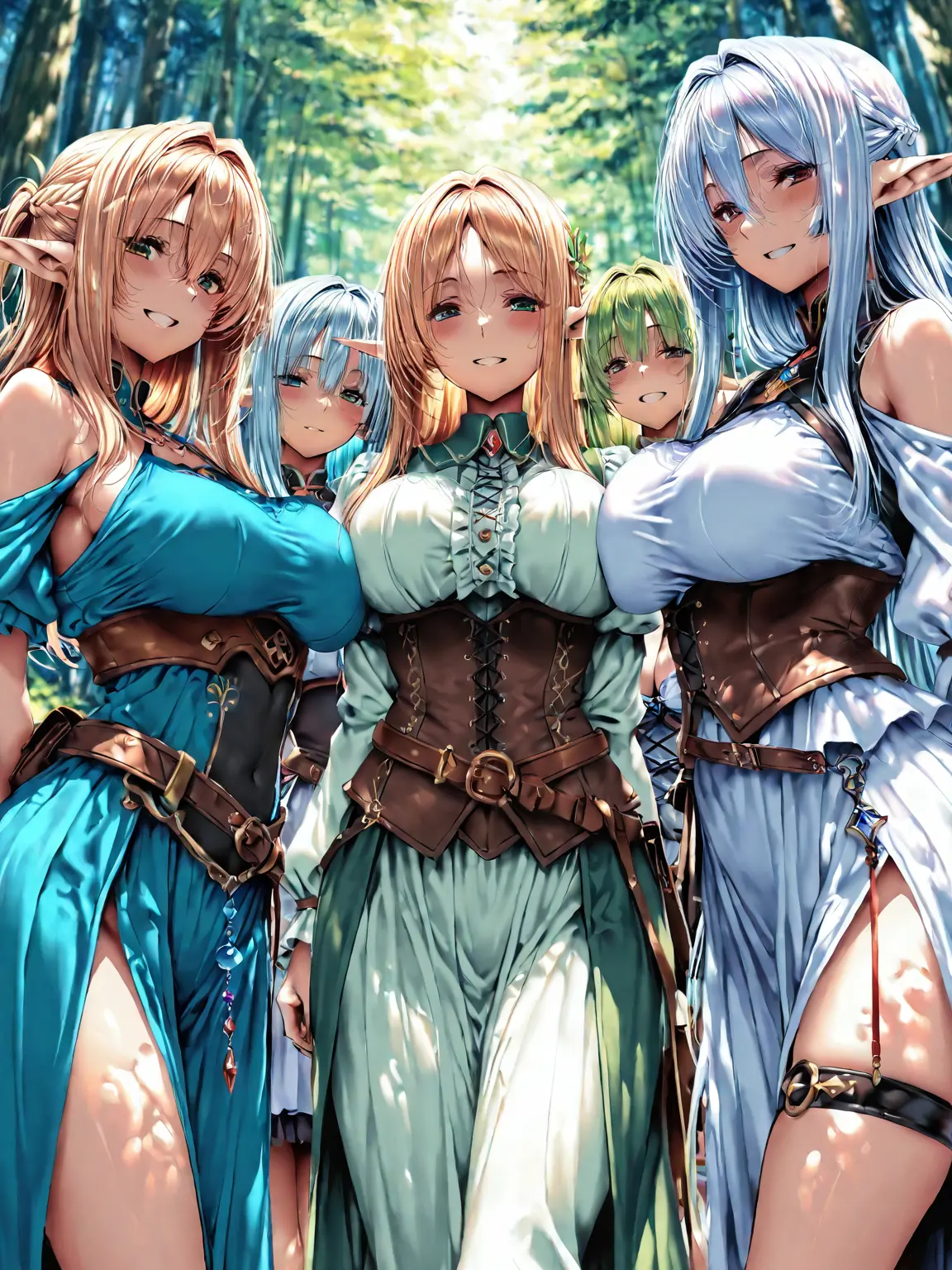 DaitakuHelios의 エルフ村の来訪者