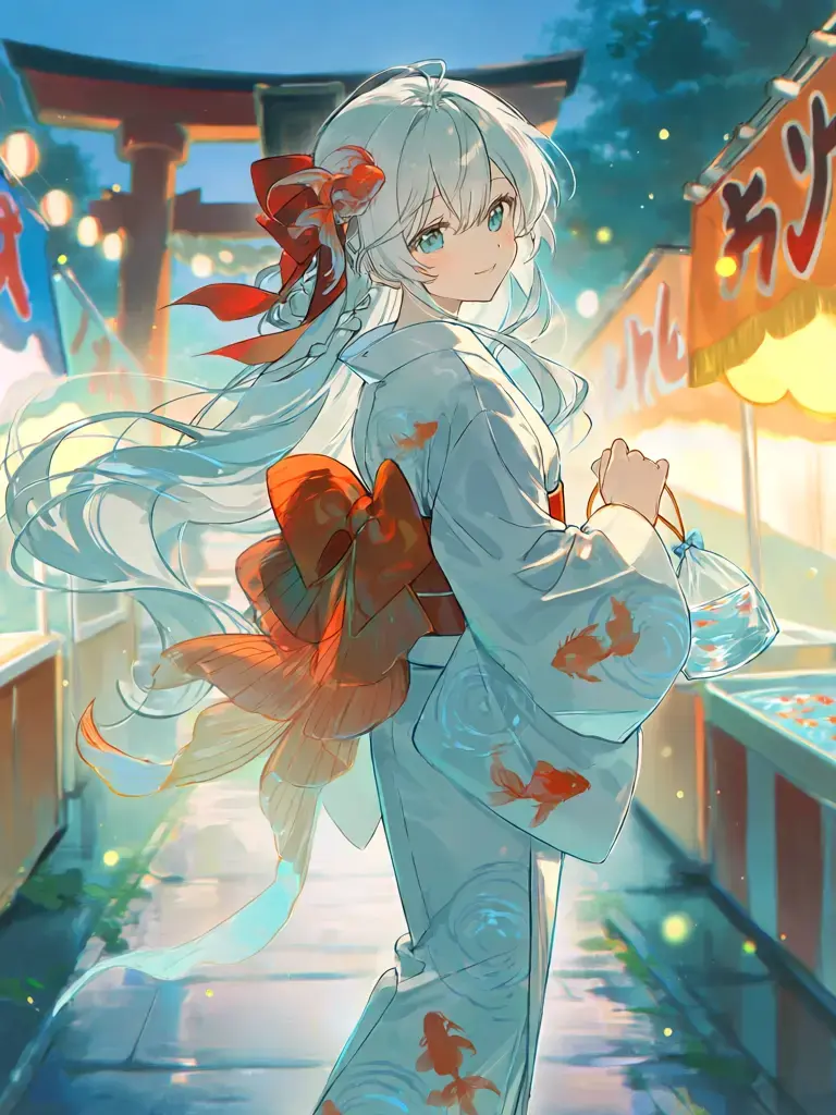 c4llmeishmael의 Goldfish, Lanterns, and Summer Nights
