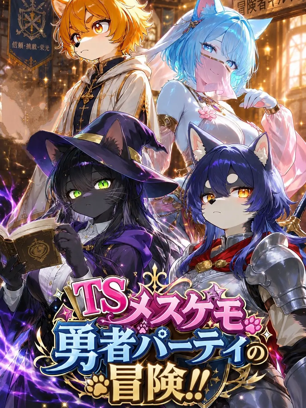 sabmori5555의 tsメスケモ勇者パーティの冒険！！