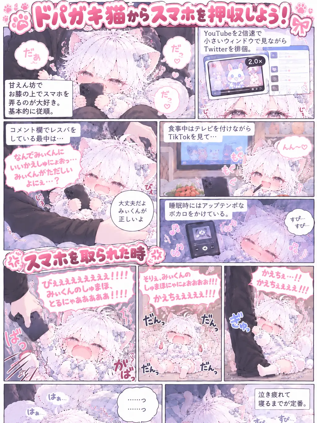 ColdFish8202의 トパガキ猫からスマホを押収しよう！