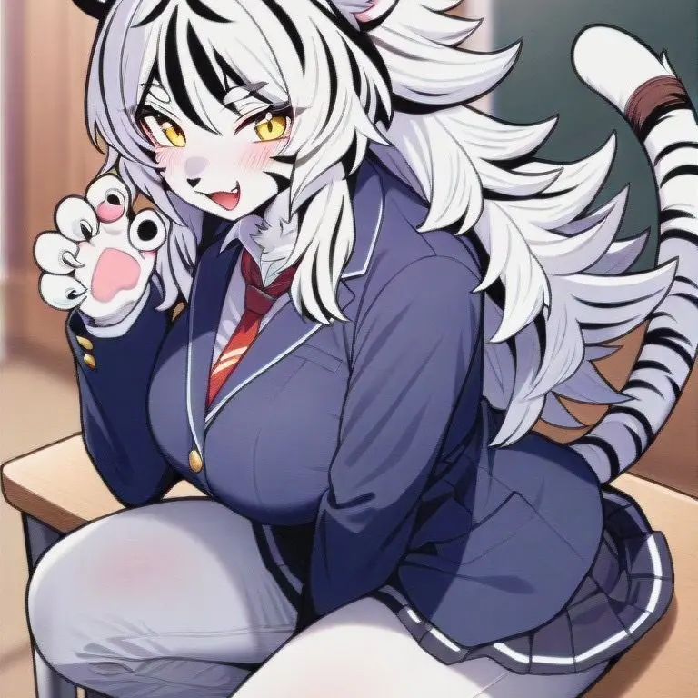 TartanFlood2054의 男勝りな虎娘は今日も幼馴染を振り回す