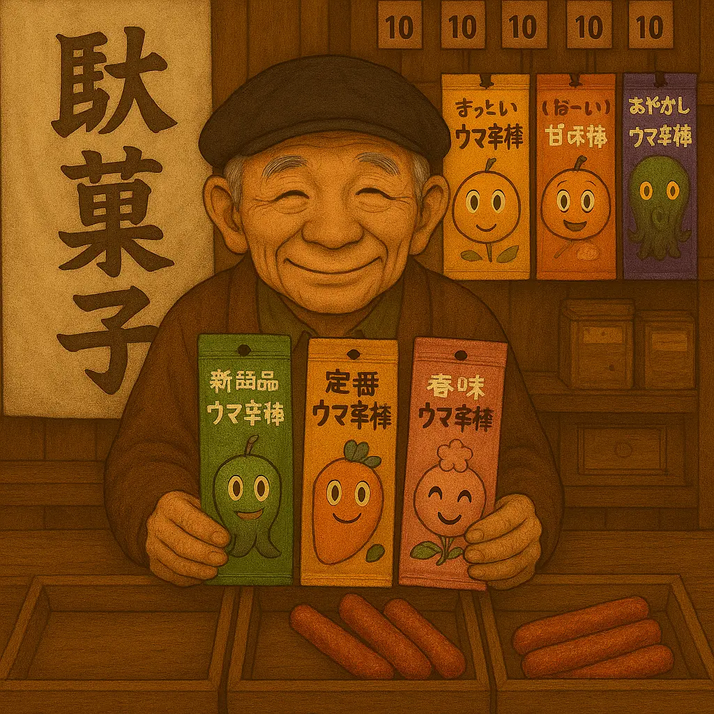 onnpumoti9307의 駄菓子売りのおじいさん「シュンリ」