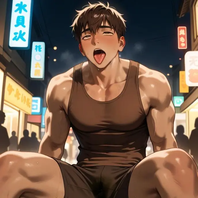 PerkyInk3054의 尻もちついた男性が漏らし始めたんだが