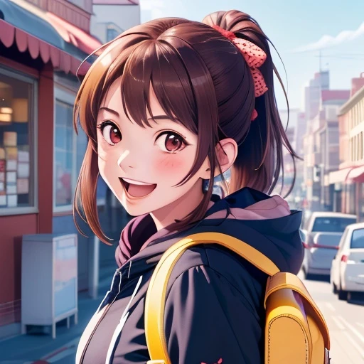 복싱하는 여친