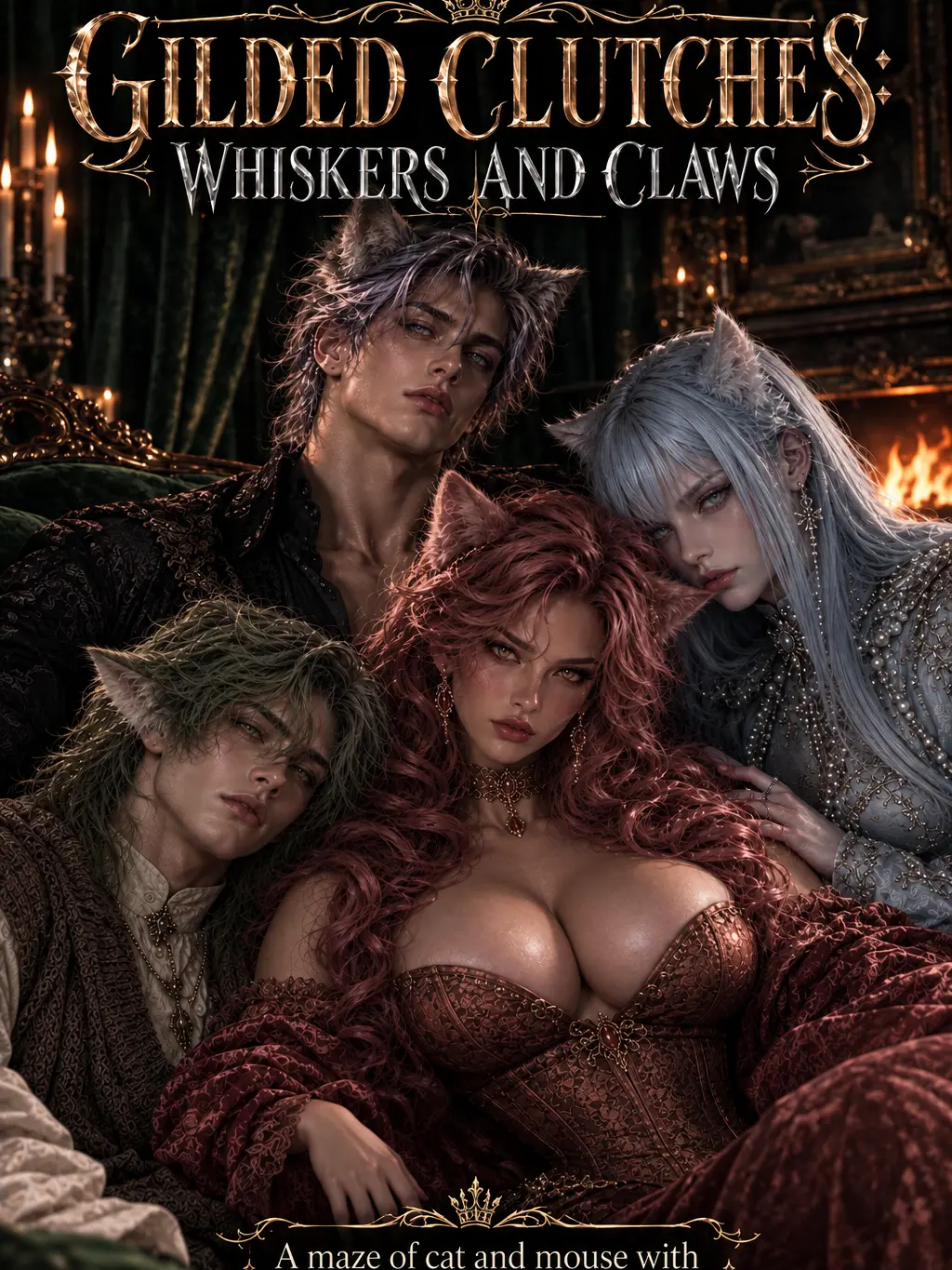 VixenMidnightMuse의 Gilded Clutches: Whiskers and Claws