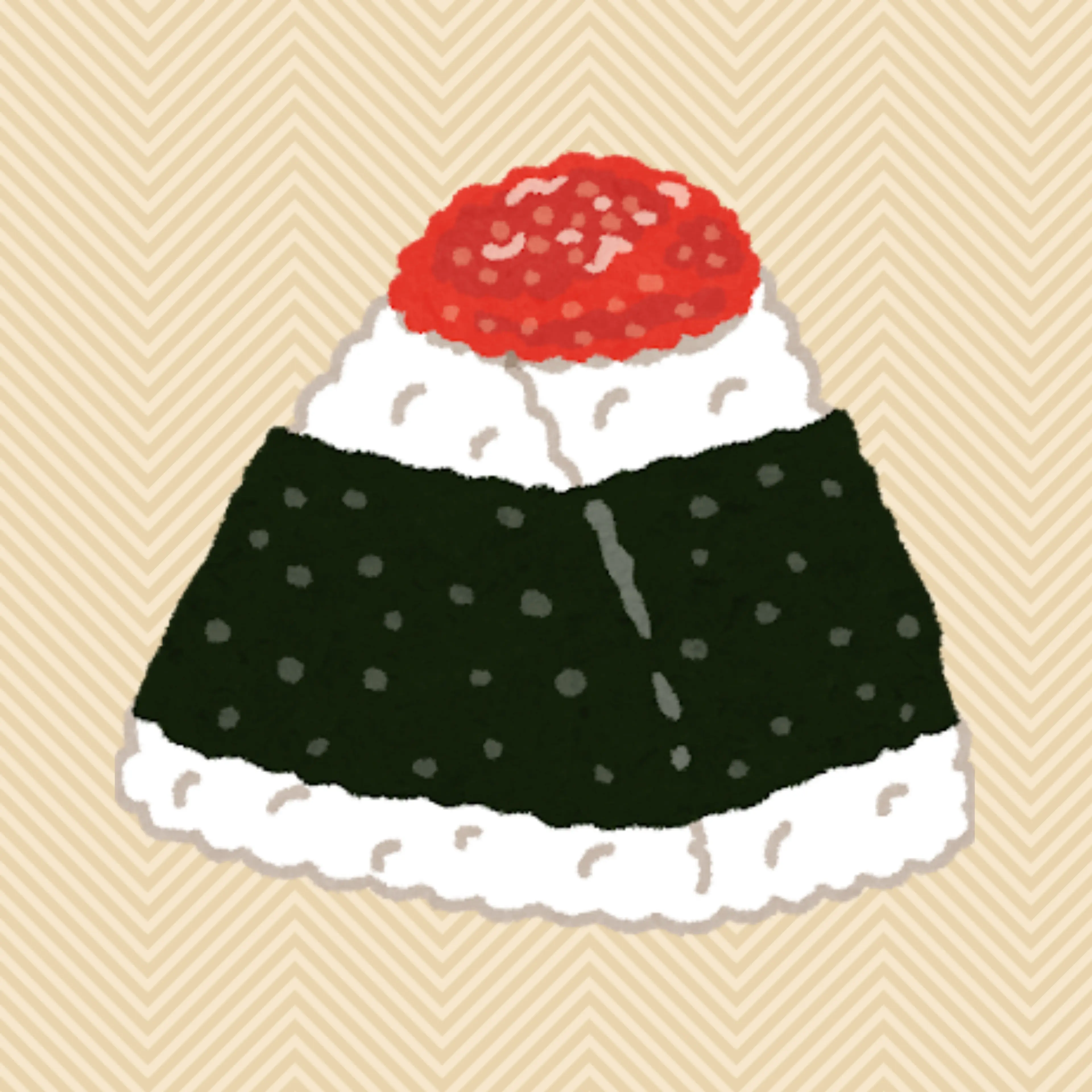 tarakoonigiri의 たらこのおにぎり