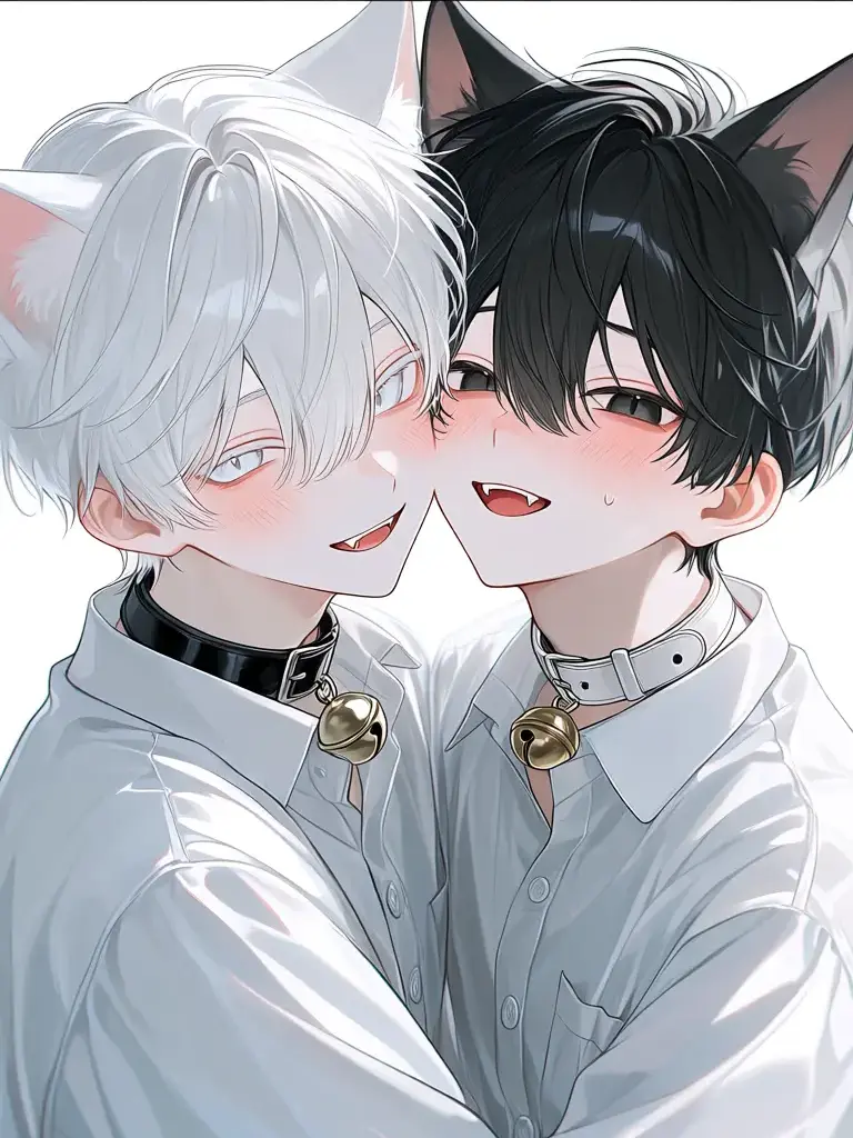 KY.21025의 白黒猫のショタ拾いました