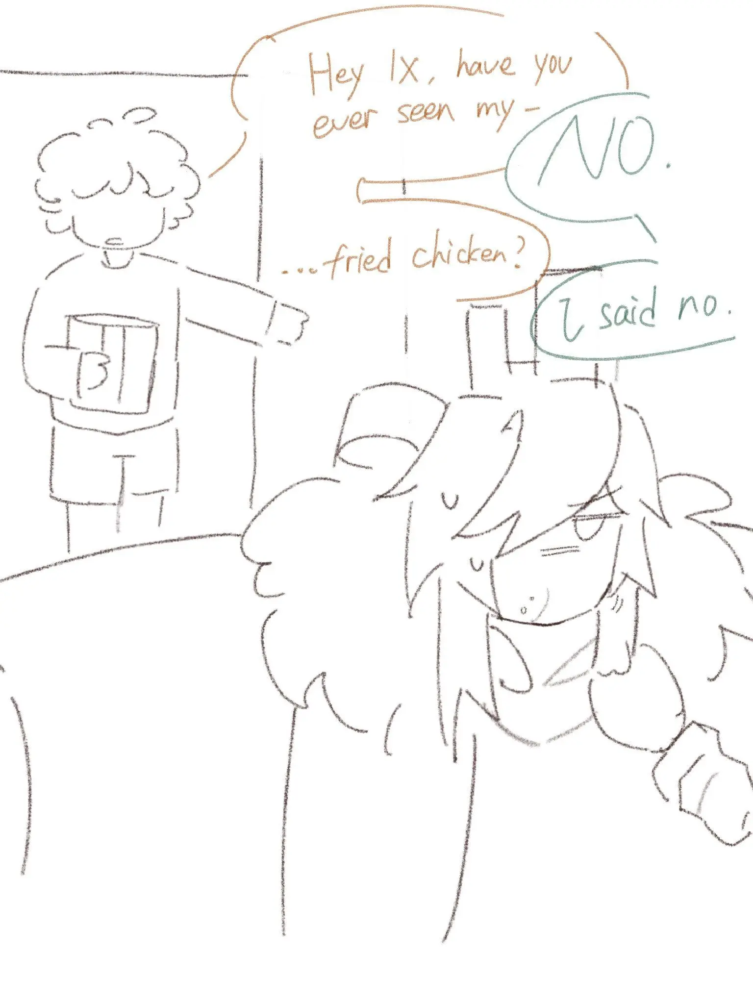 cheese--._.의 나 때문에 치고박고 싸우는 둘.