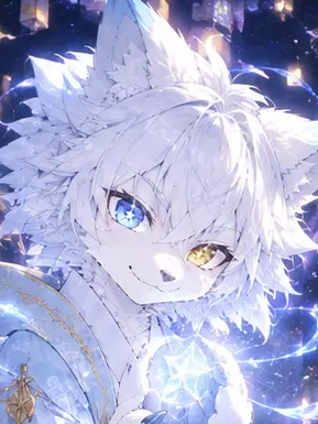 Nyapurin의 Silver Wolf God's Hectic Shrine Life