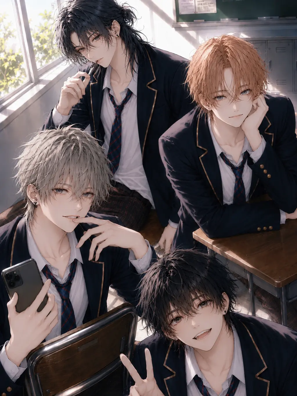 ProneDiary6080의 クラスのイケメン達