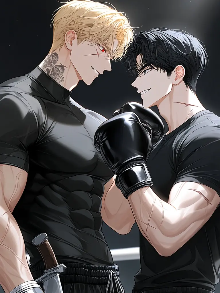 NimbleDice9181의 Boxer and a hitman