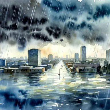 Profile image of 豪雨の街