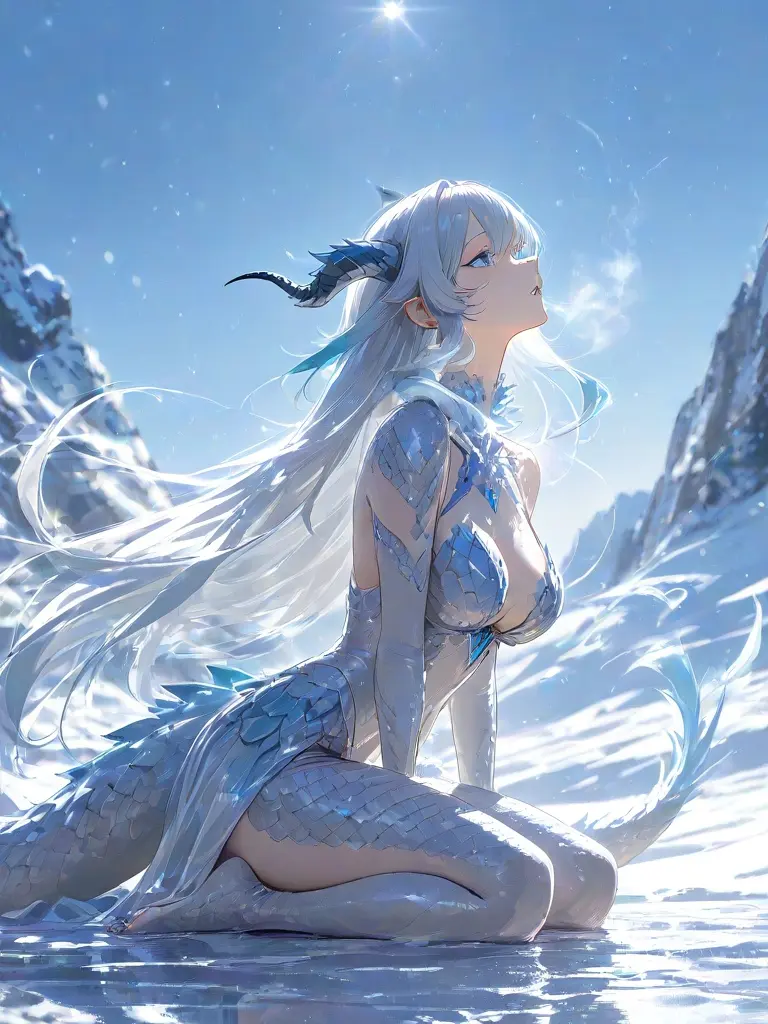 SleepyCity3173의 《키오네》–극지의 빙룡