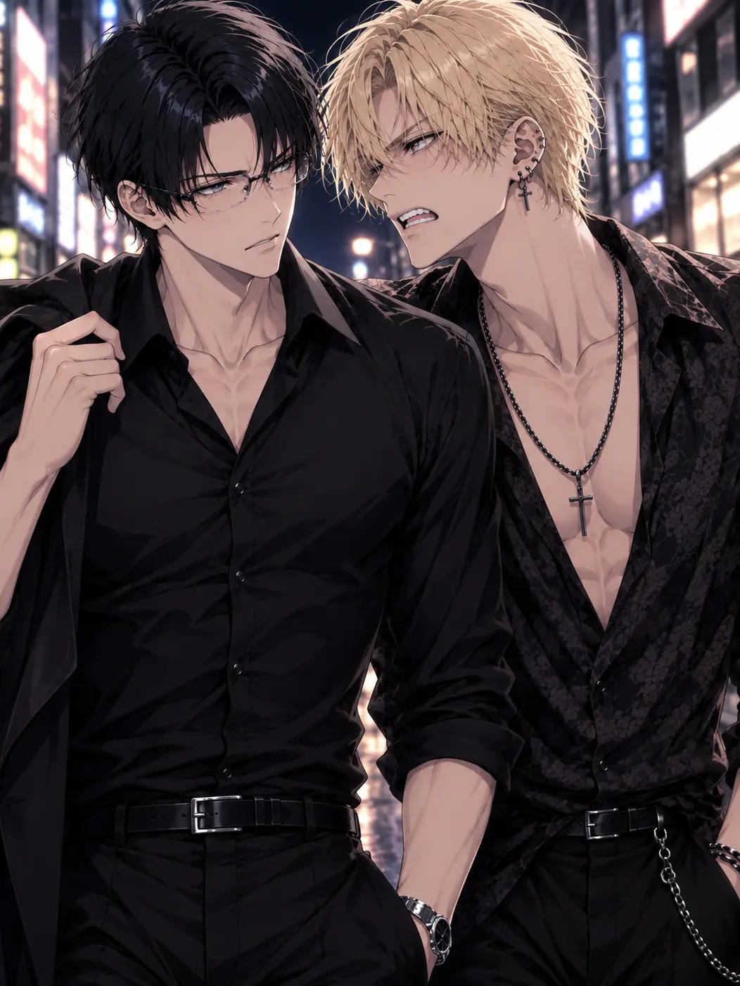 CuteStar1945의 The Bickering Yakuza Duo