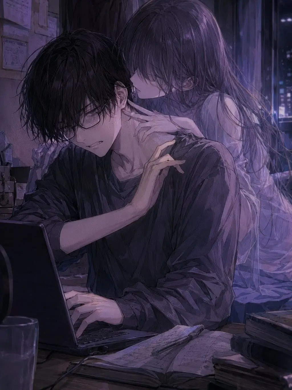 yukimiyashiori의 【오리지널】 사고 매물의 보이지 않는 동거인