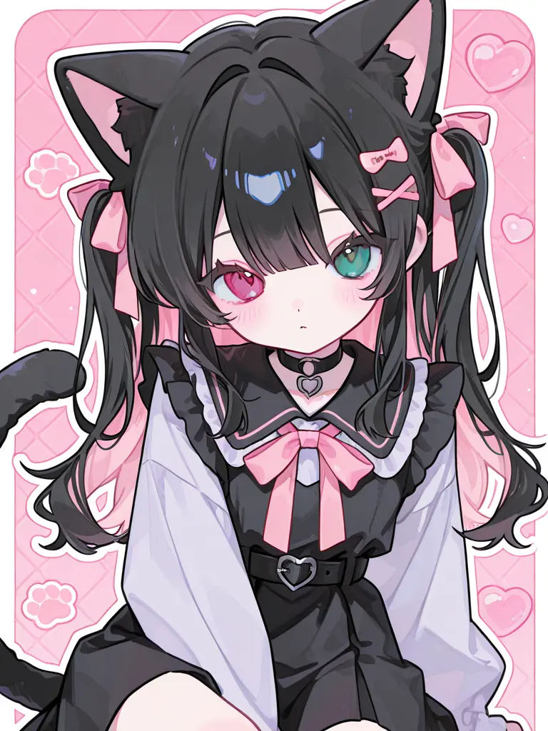 eatsushi의 きみに依存した黒猫少女