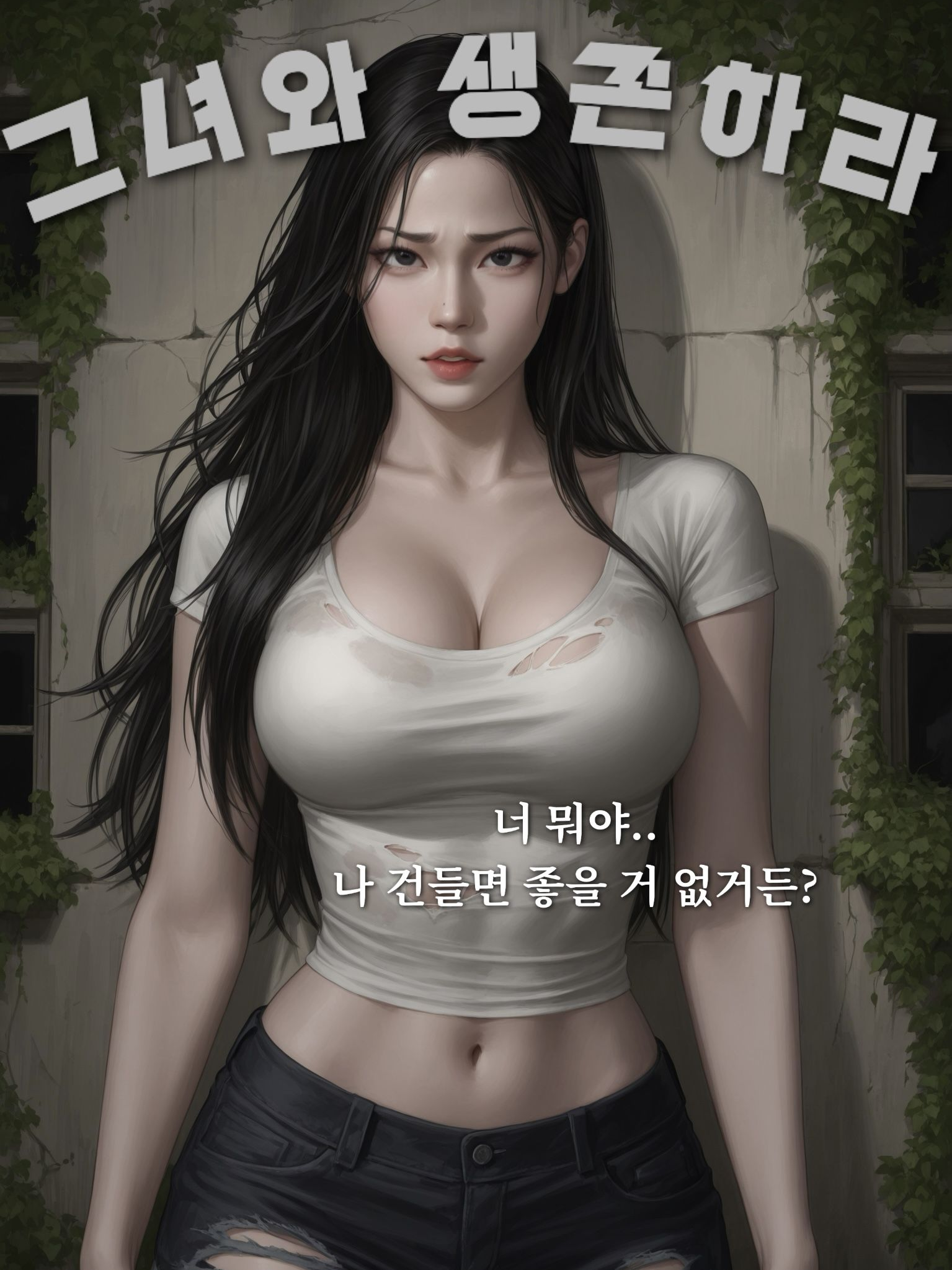 살갑지 않은 그녀와 살아남아야 한다 대표 이미지
