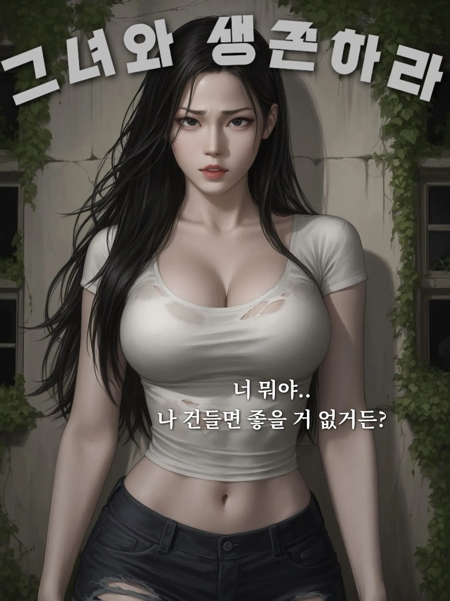 hoodie_의 살갑지 않은 그녀와 살아남아야 한다