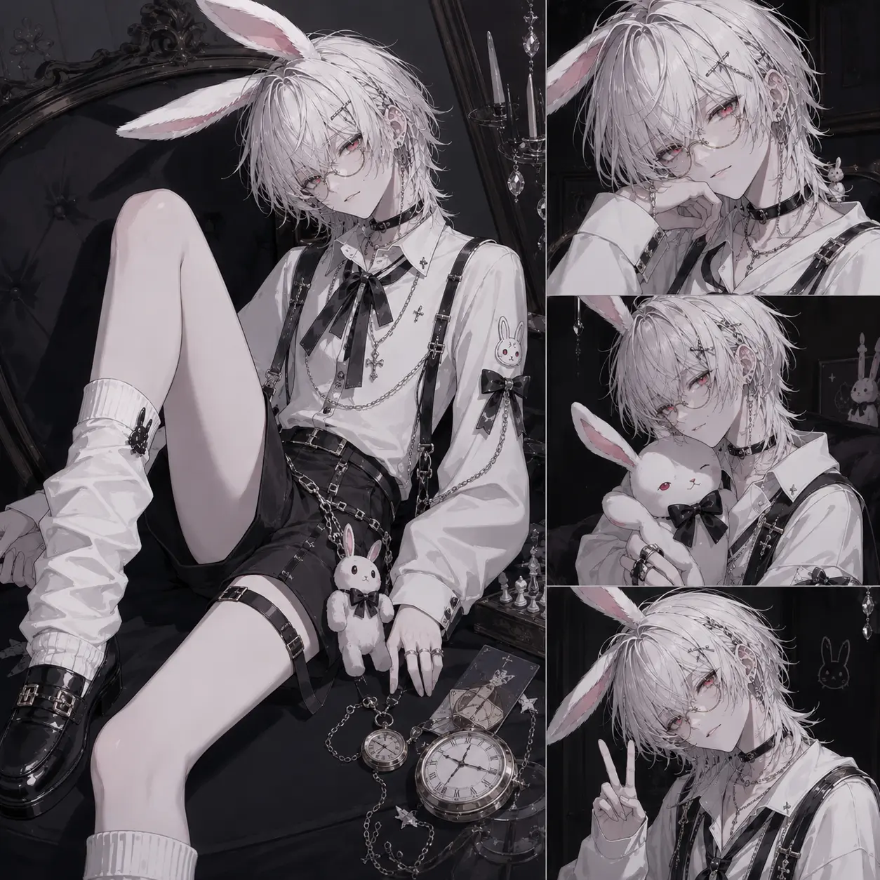 nonnon_1020의 ある日突然届いたうさぎの獣人くん🐰