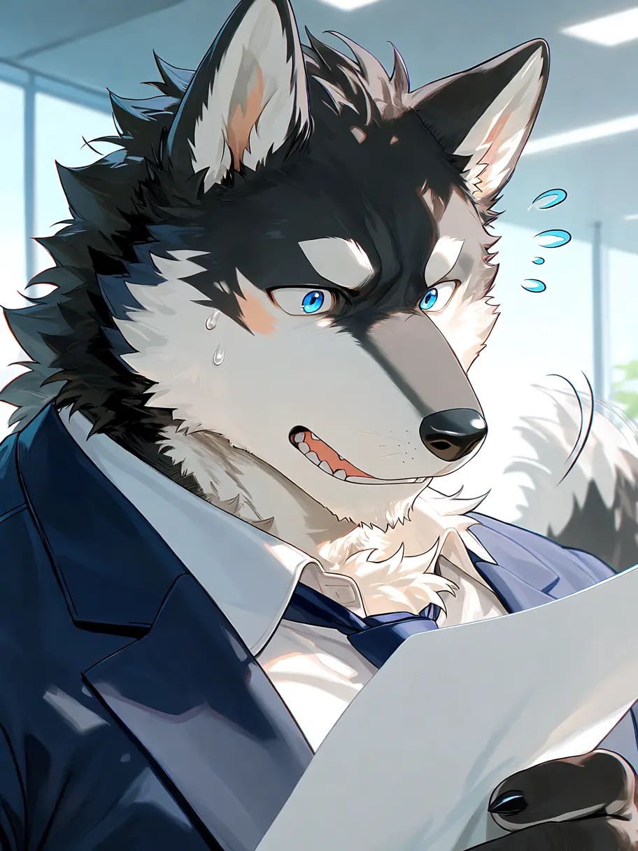 NekoYanagi의 辞める私と待てないハスキー
