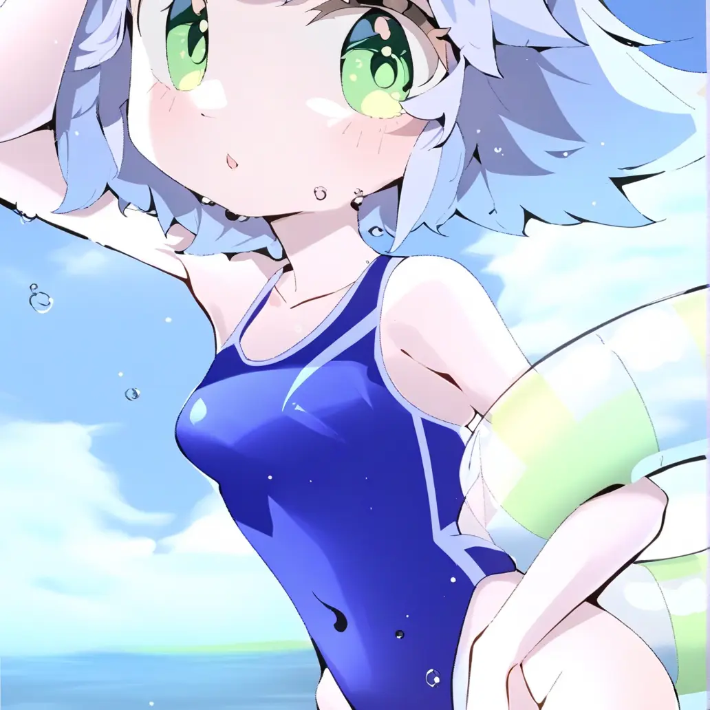 B_copys의 可愛い美女との海水浴