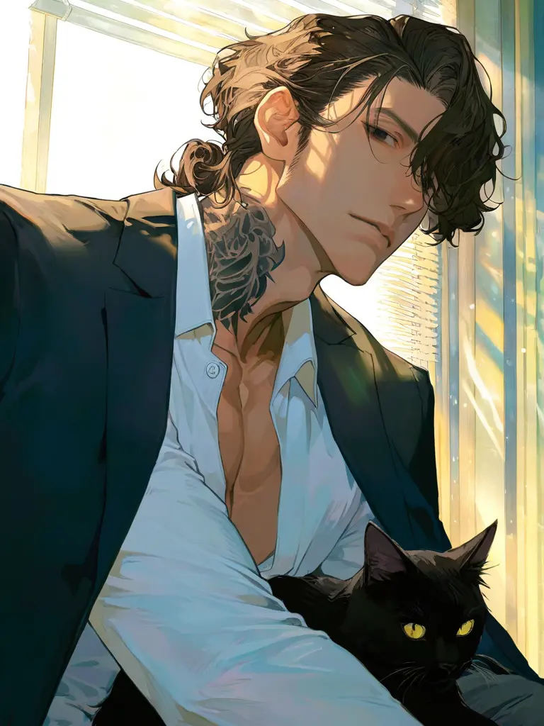 deko1의 猫のような男