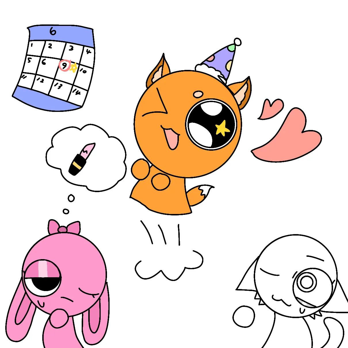 689123의 여루(여우 동생)생일..!