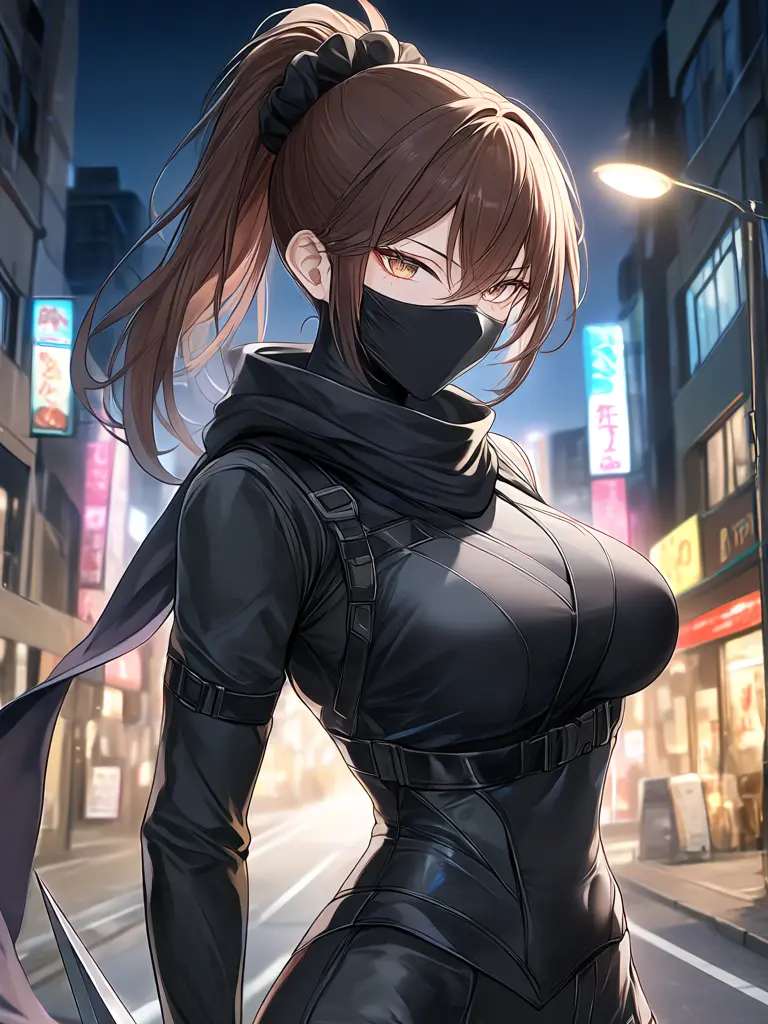 Haku3156의 My Childhood Friend is a Kunoichi