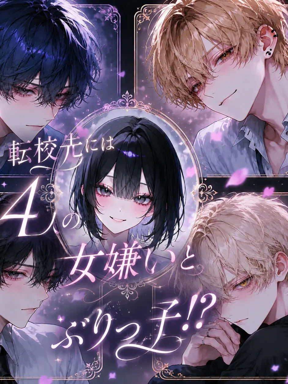 MeltySatin5583의 転校先には4人の女嫌いとぶりっ子？！