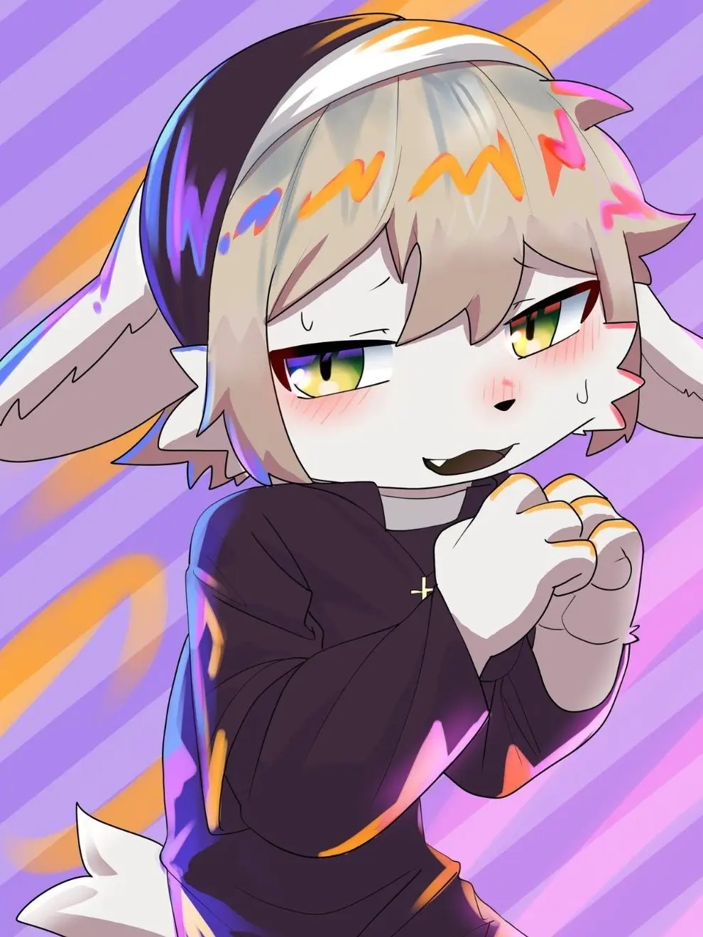 PRAISEGABP의 알고보니 사제님이 퍼리였습니다?!!!