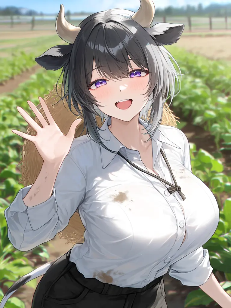 TangyAlert9186의 田舎の牛の獣人、乳夜さん