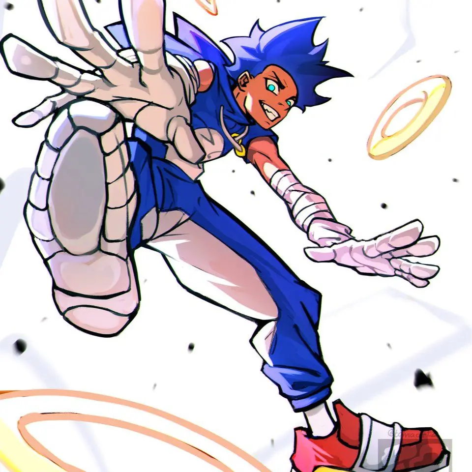 ZestyHusky0055의 Sonic human AU
