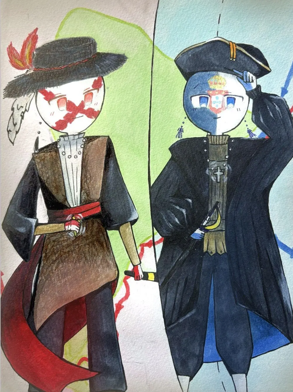 Kakitubata1701의 好敵手(西帝と葡海上帝)