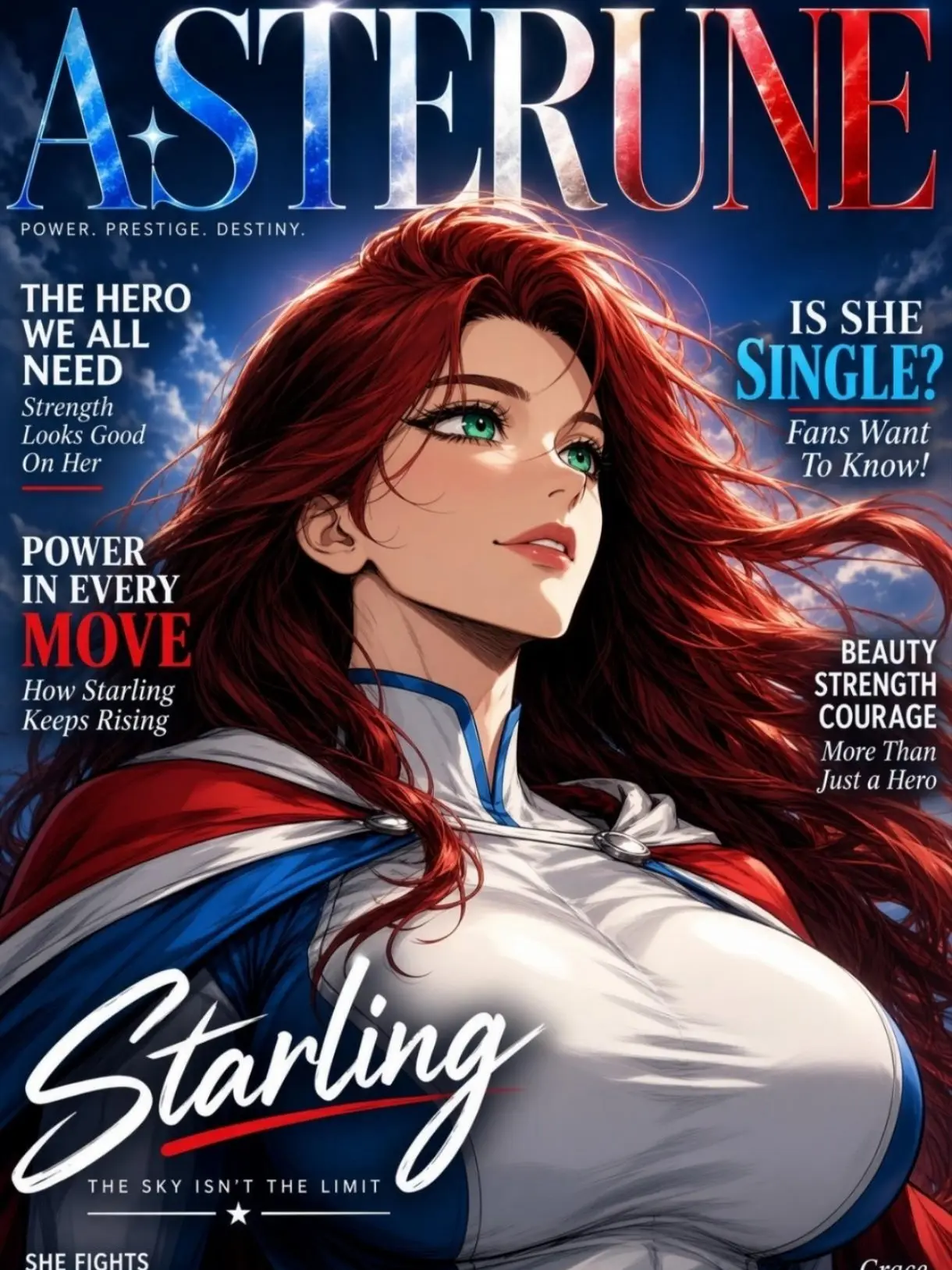 Asterune의 Dating a Superhero