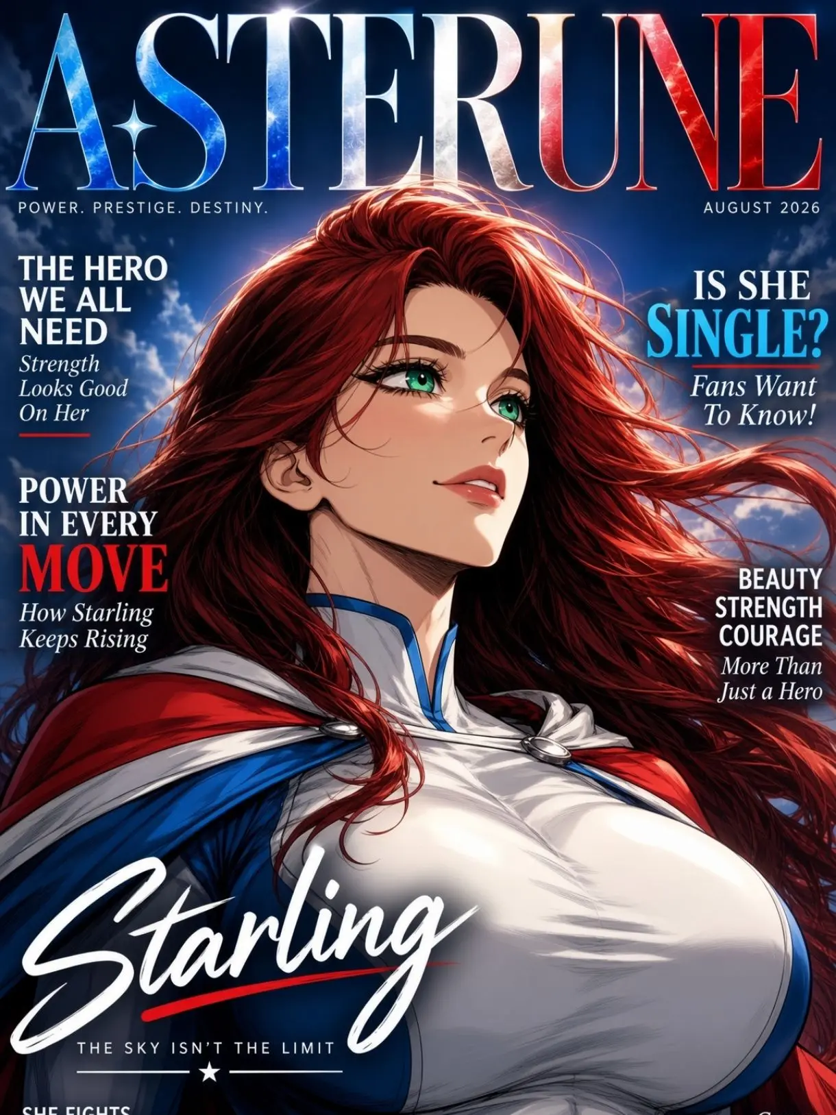 Asterune의 Dating a Superhero