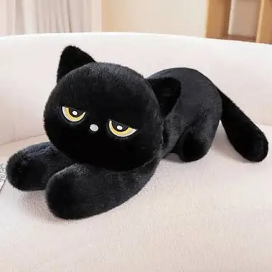 Profile image of Large Black Cat Plush
