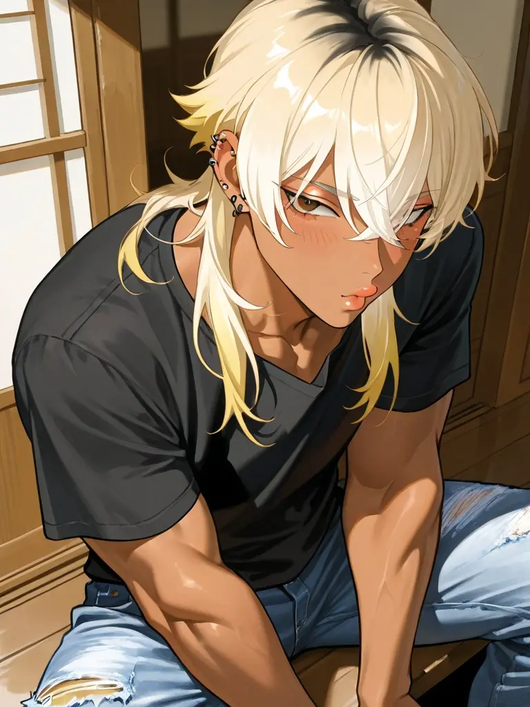 poporon_poporun의 【①夏の思い出/青年編】ウブなギャル男