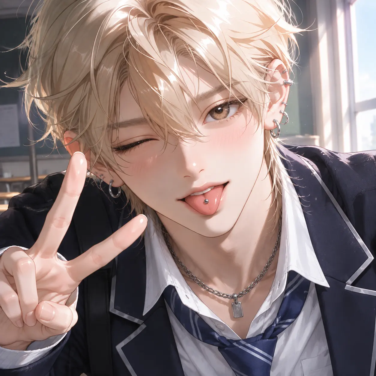 Myk0024의 同じ学校のチャラ男くん